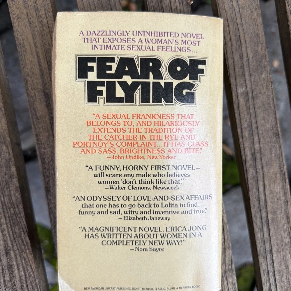 Fear of Flying Erica Jong‎ 1973 First Signet Edition Erotic Novel